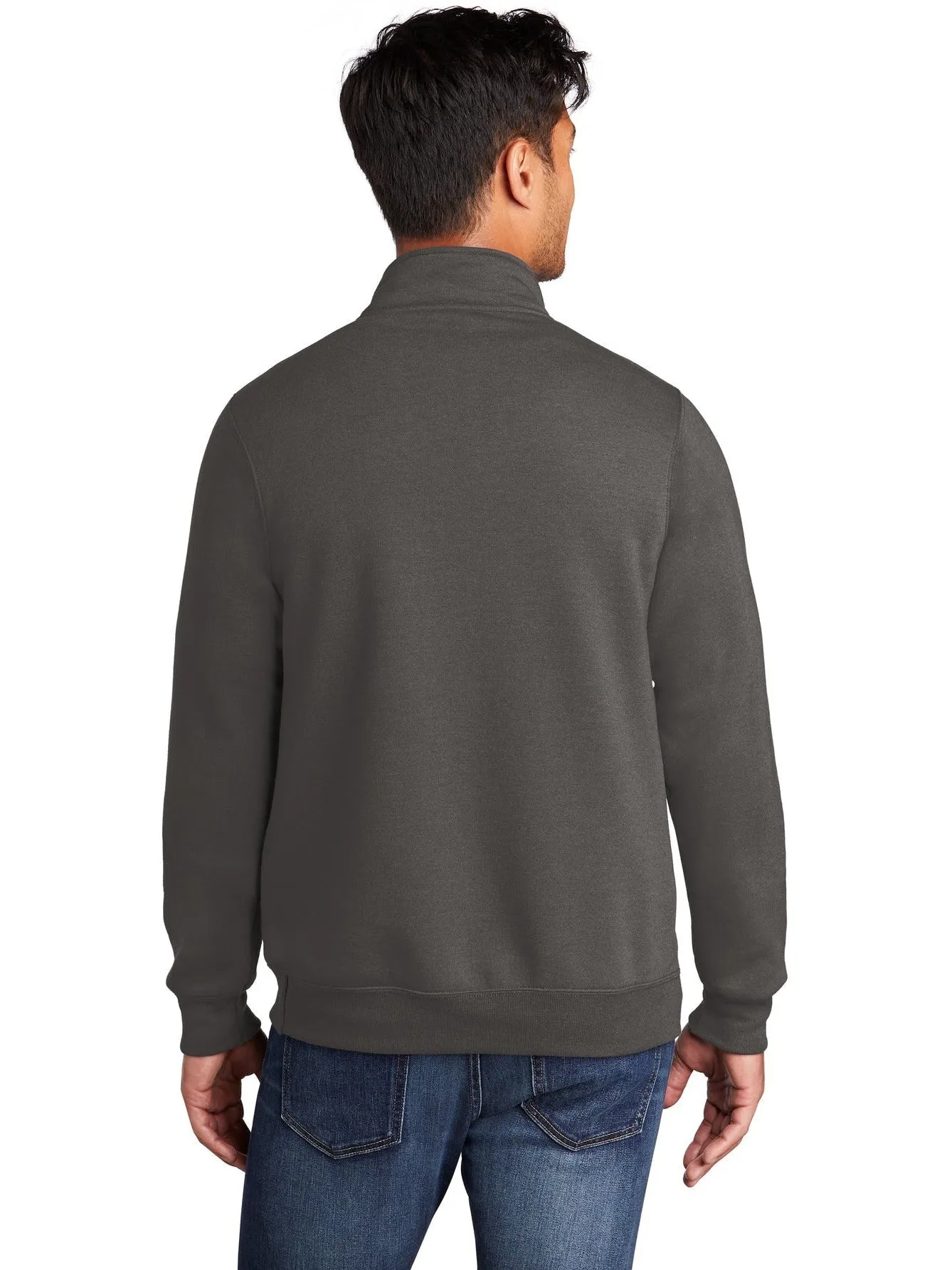 OUTLET-Port & Company Core Fleece 1/4-Zip Pullover Sweatshirt