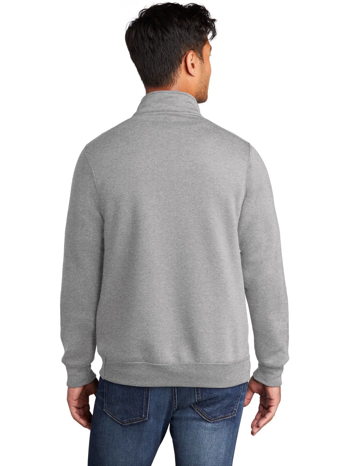 OUTLET-Port & Company Core Fleece 1/4-Zip Pullover Sweatshirt