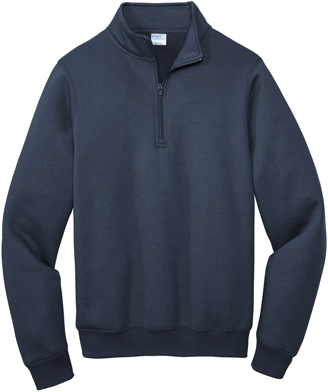 OUTLET-Port & Company Core Fleece 1/4-Zip Pullover Sweatshirt