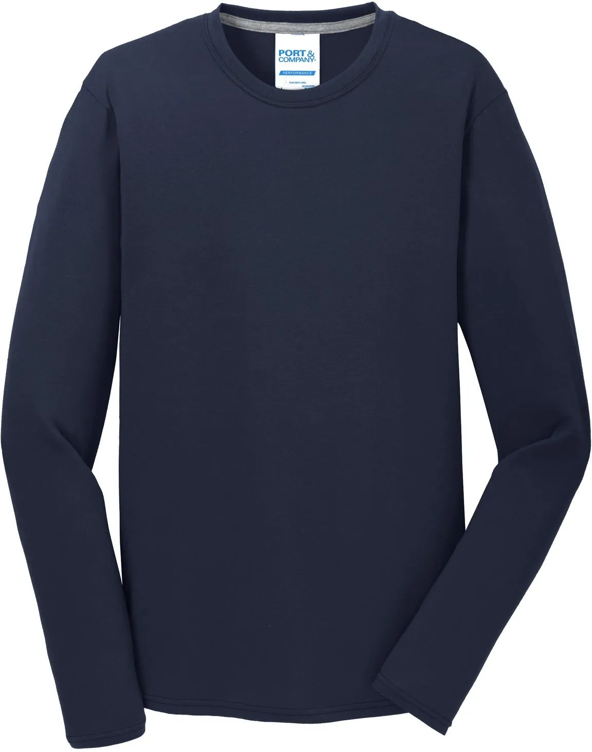 OUTLET-Port & Company Long Sleeve Performance Blend Tee