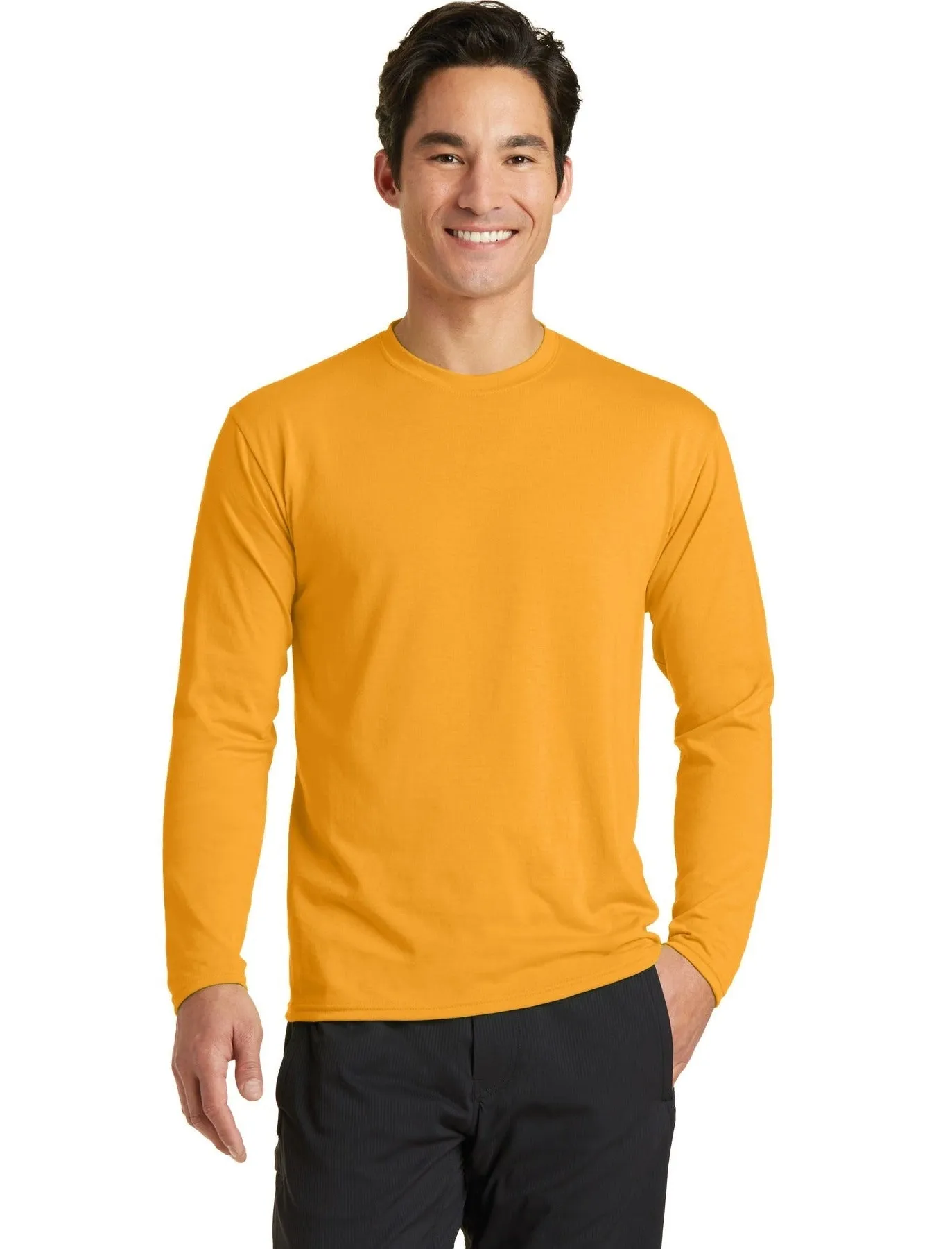 OUTLET-Port & Company Long Sleeve Performance Blend Tee
