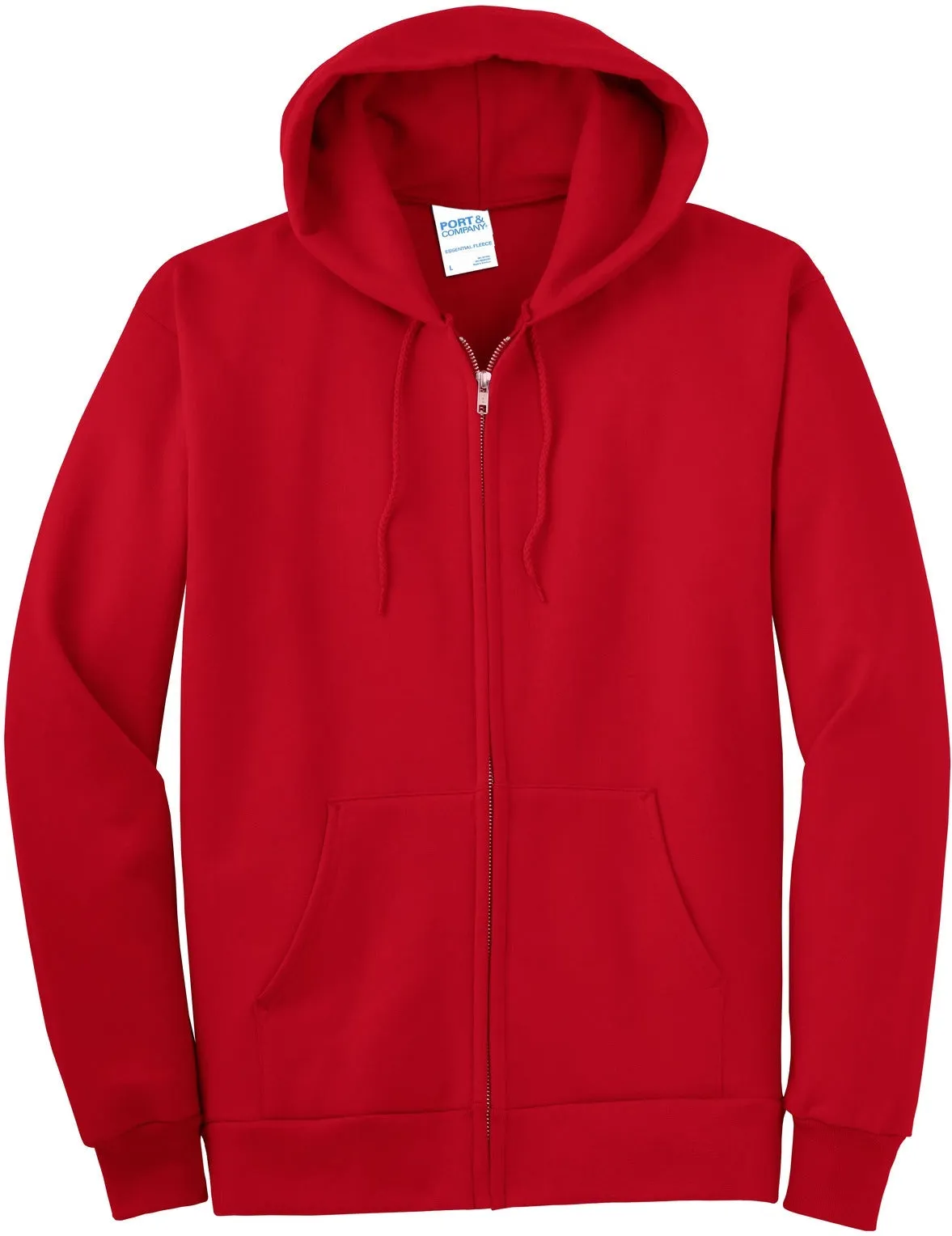 OUTLET-Port & Company Ultimate Full-Zip Hooded Sweatshirt