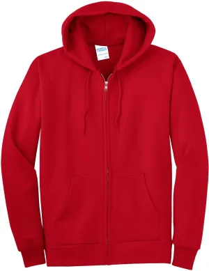 OUTLET-Port & Company Ultimate Full-Zip Hooded Sweatshirt