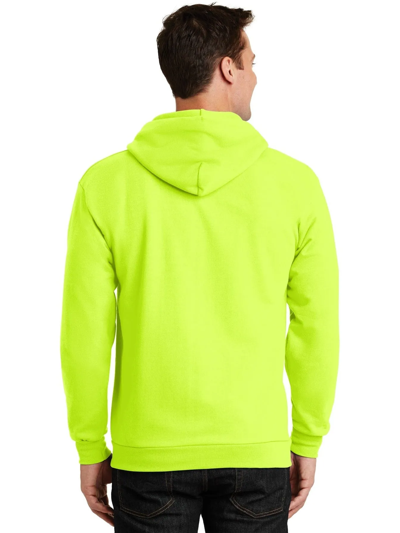 OUTLET-Port & Company Ultimate Full-Zip Hooded Sweatshirt