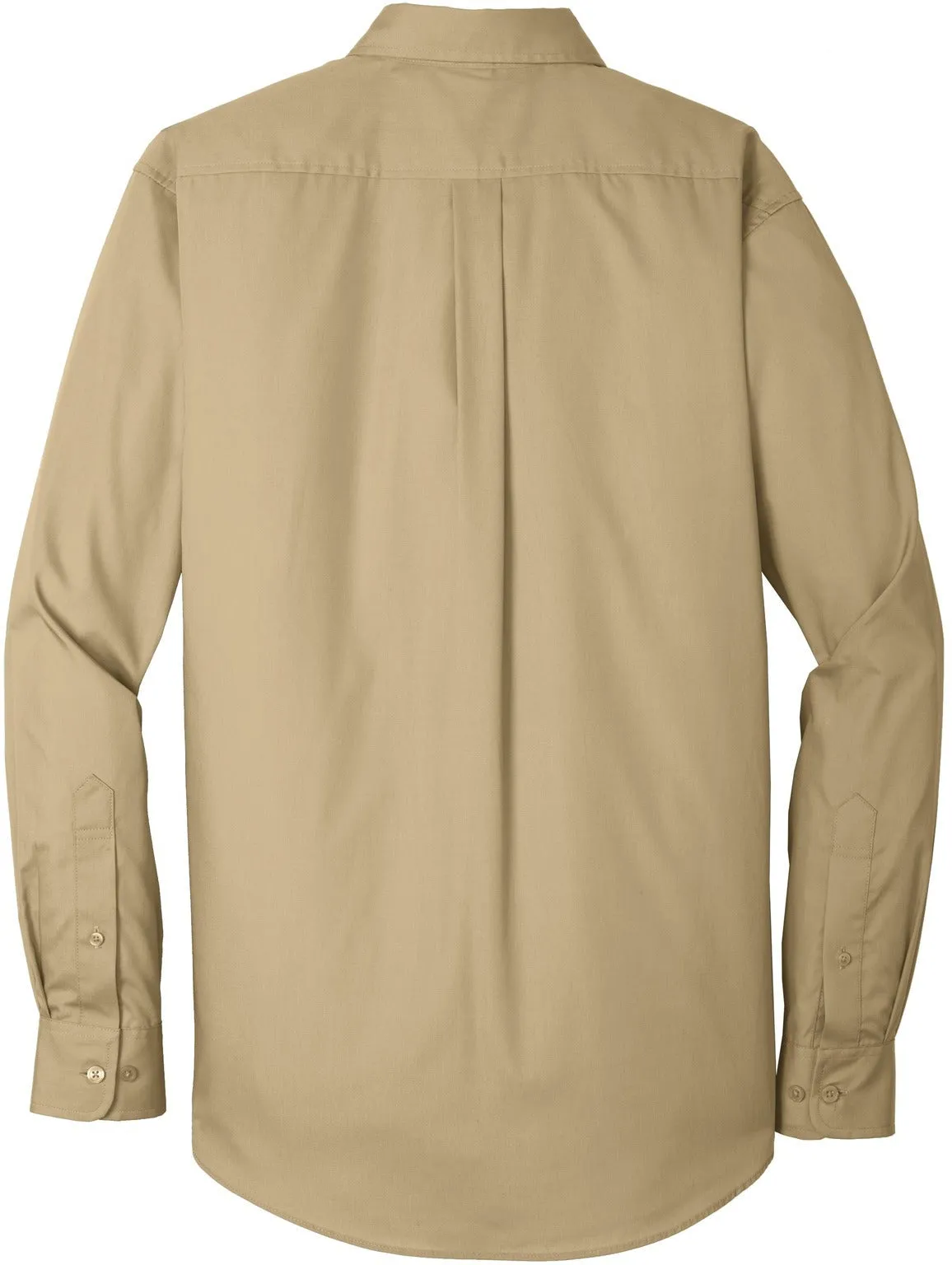 OUTLET-Port Authority Carefree Poplin Shirt