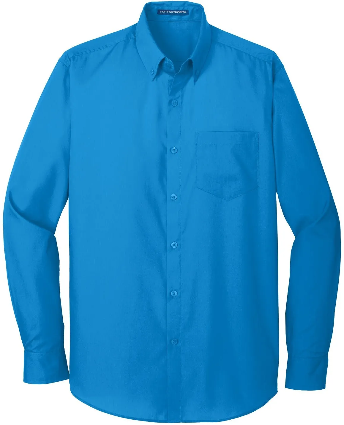 OUTLET-Port Authority Carefree Poplin Shirt