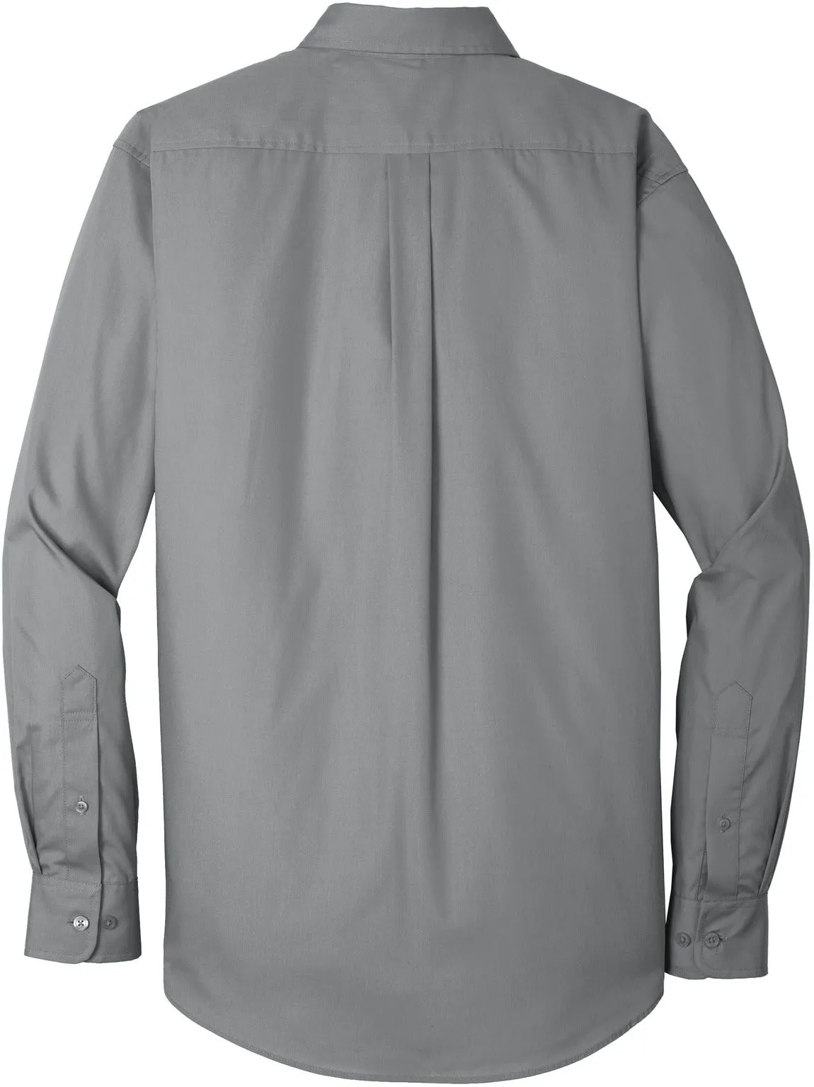 OUTLET-Port Authority Carefree Poplin Shirt