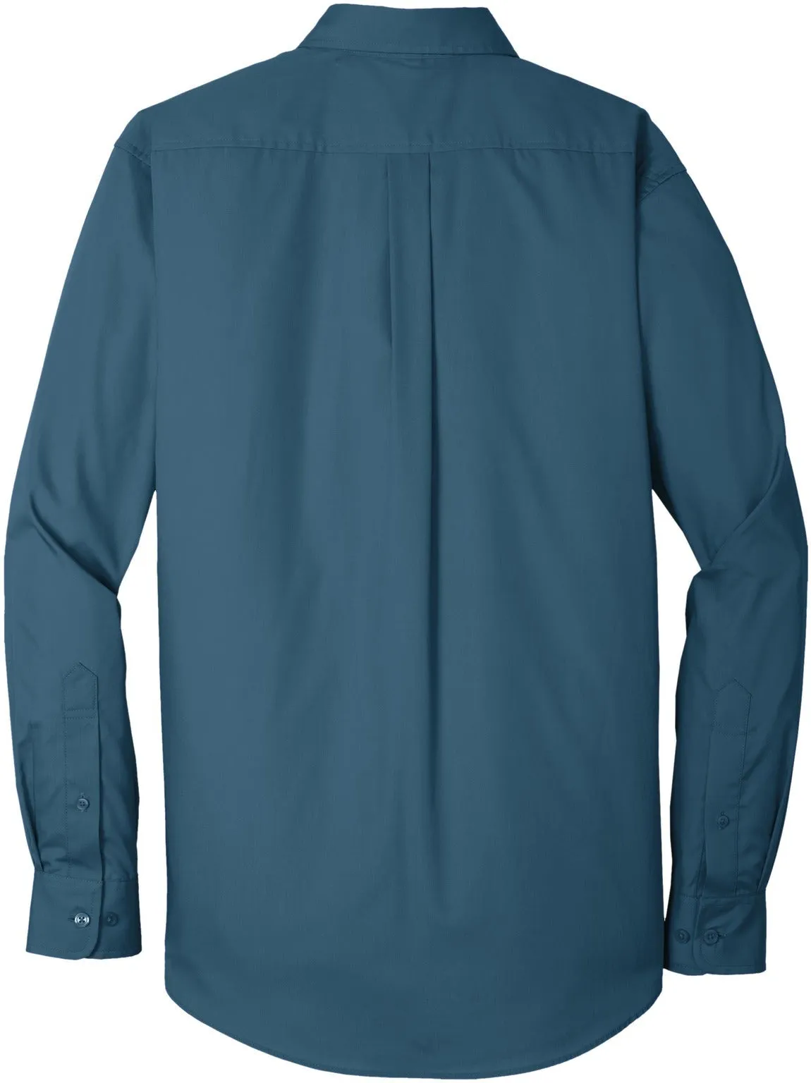 OUTLET-Port Authority Carefree Poplin Shirt