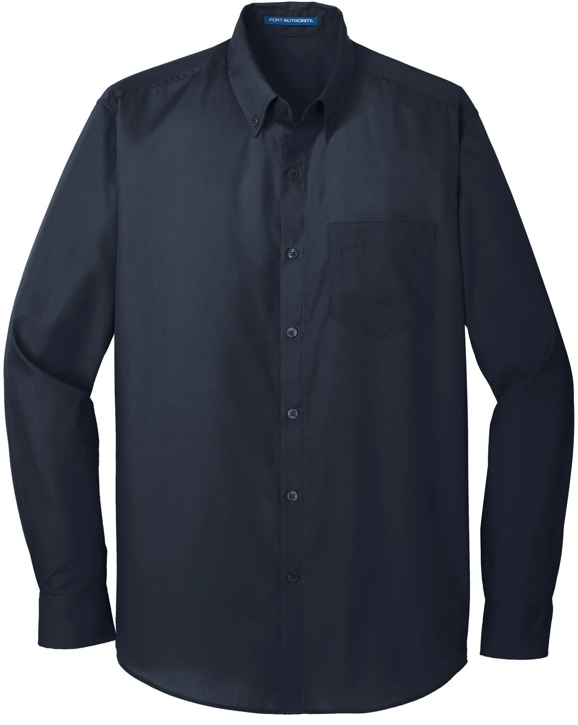 OUTLET-Port Authority Carefree Poplin Shirt