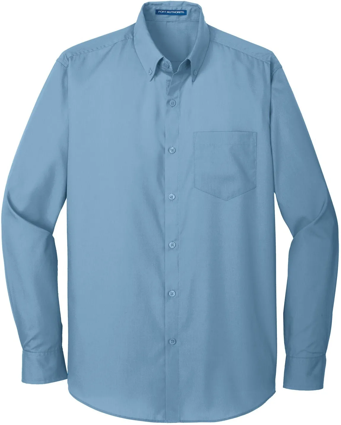 OUTLET-Port Authority Carefree Poplin Shirt