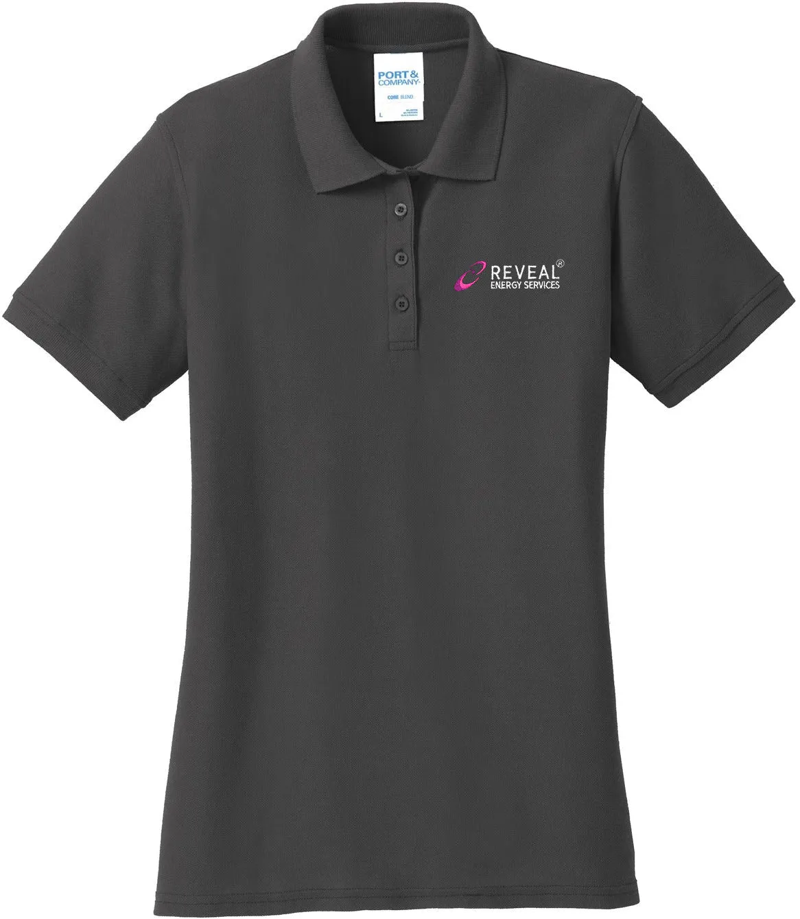 OUTLET-Port Authority Ladies 50/50 Pique Polo