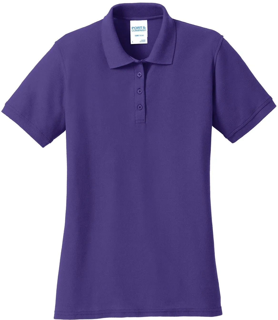 OUTLET-Port Authority Ladies 50/50 Pique Polo