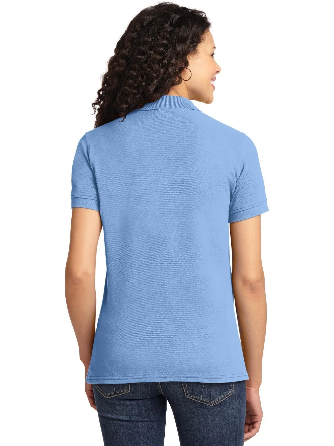 OUTLET-Port Authority Ladies 50/50 Pique Polo