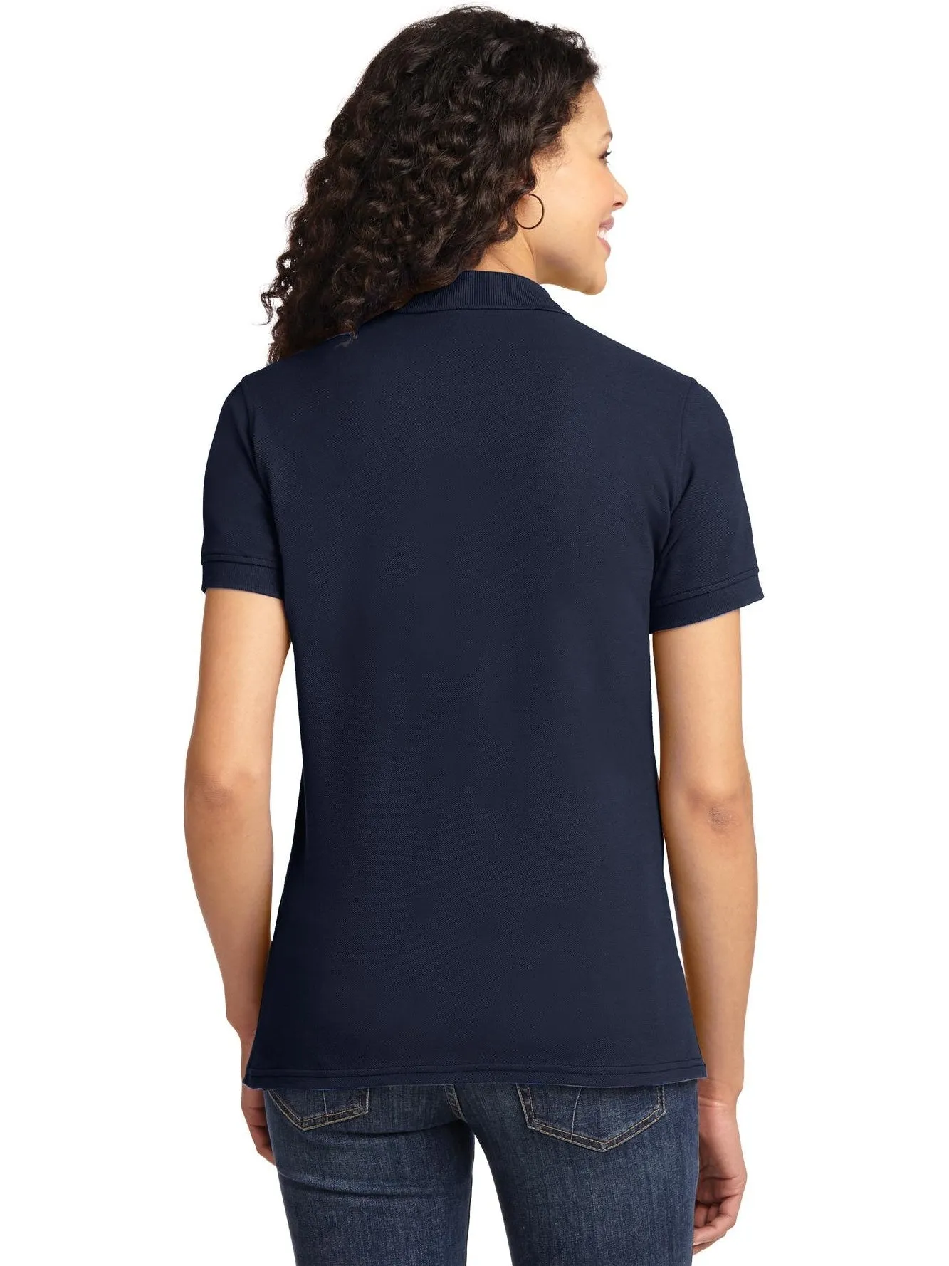 OUTLET-Port Authority Ladies 50/50 Pique Polo