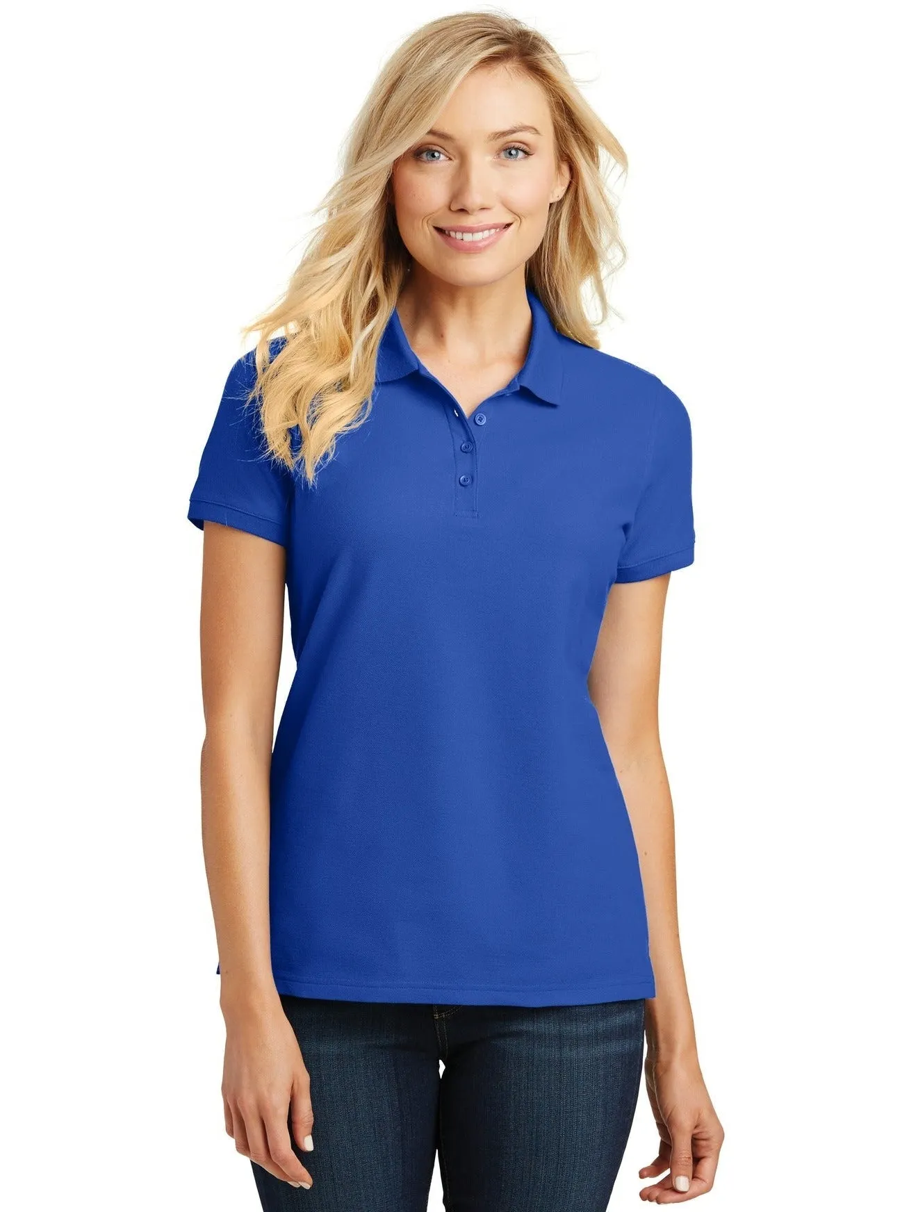 OUTLET-Port Authority Ladies Core Classic Pique Polo
