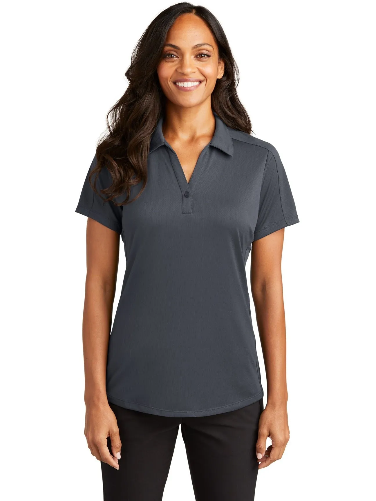 OUTLET-Port Authority Ladies Diamond Jacquard Polo