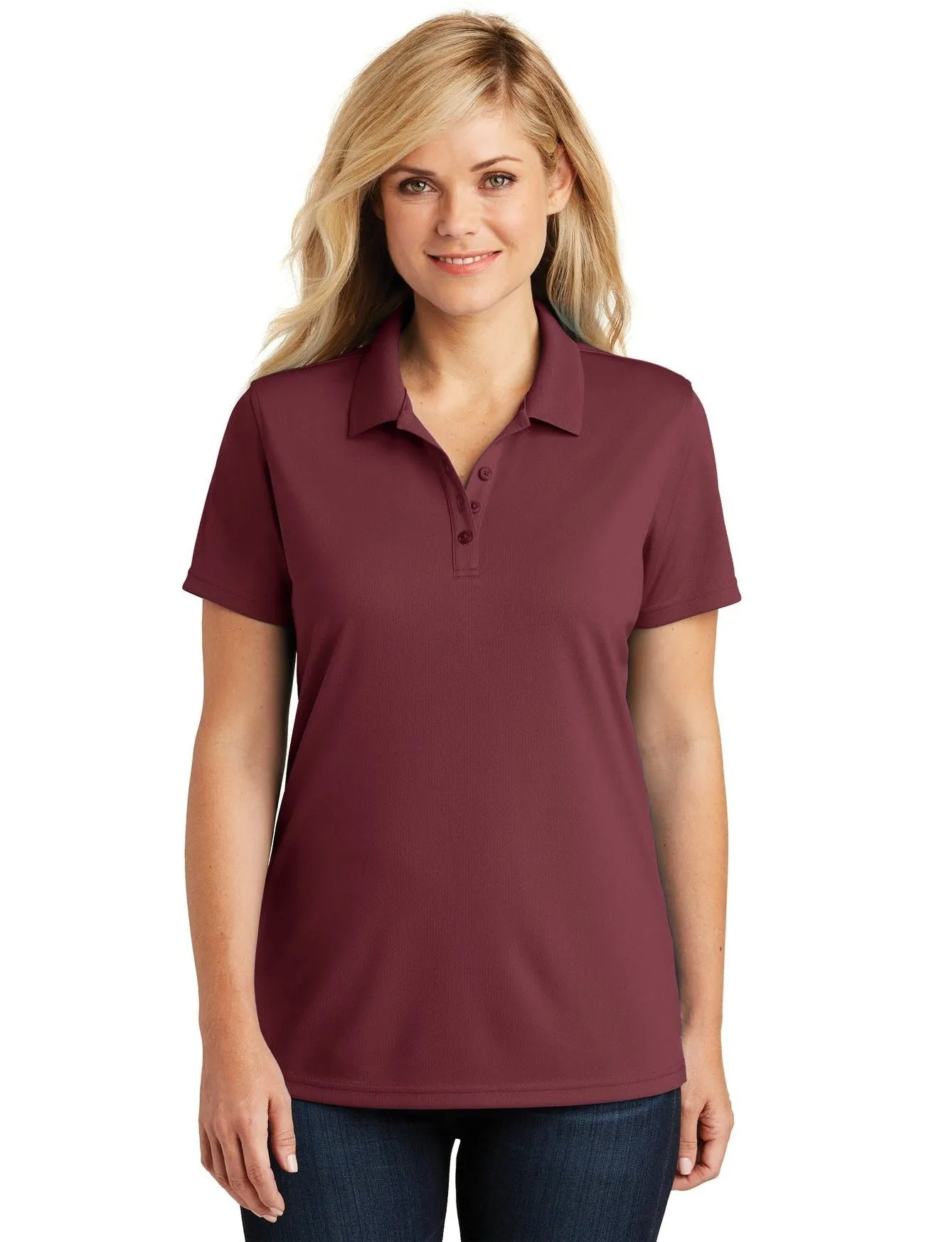 OUTLET-Port Authority Ladies Dry Zone UV Micro-Mesh Polo