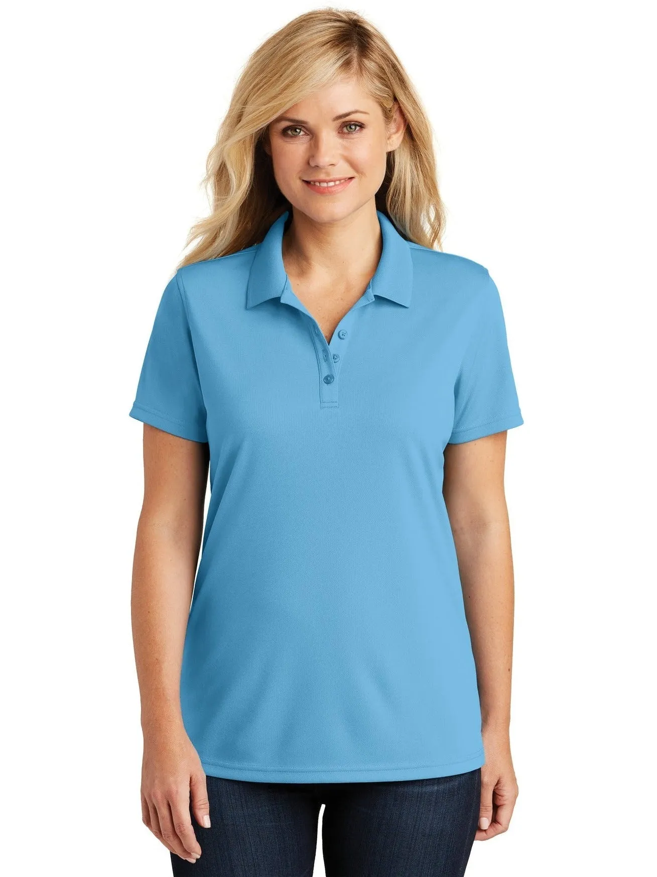 OUTLET-Port Authority Ladies Dry Zone UV Micro-Mesh Polo