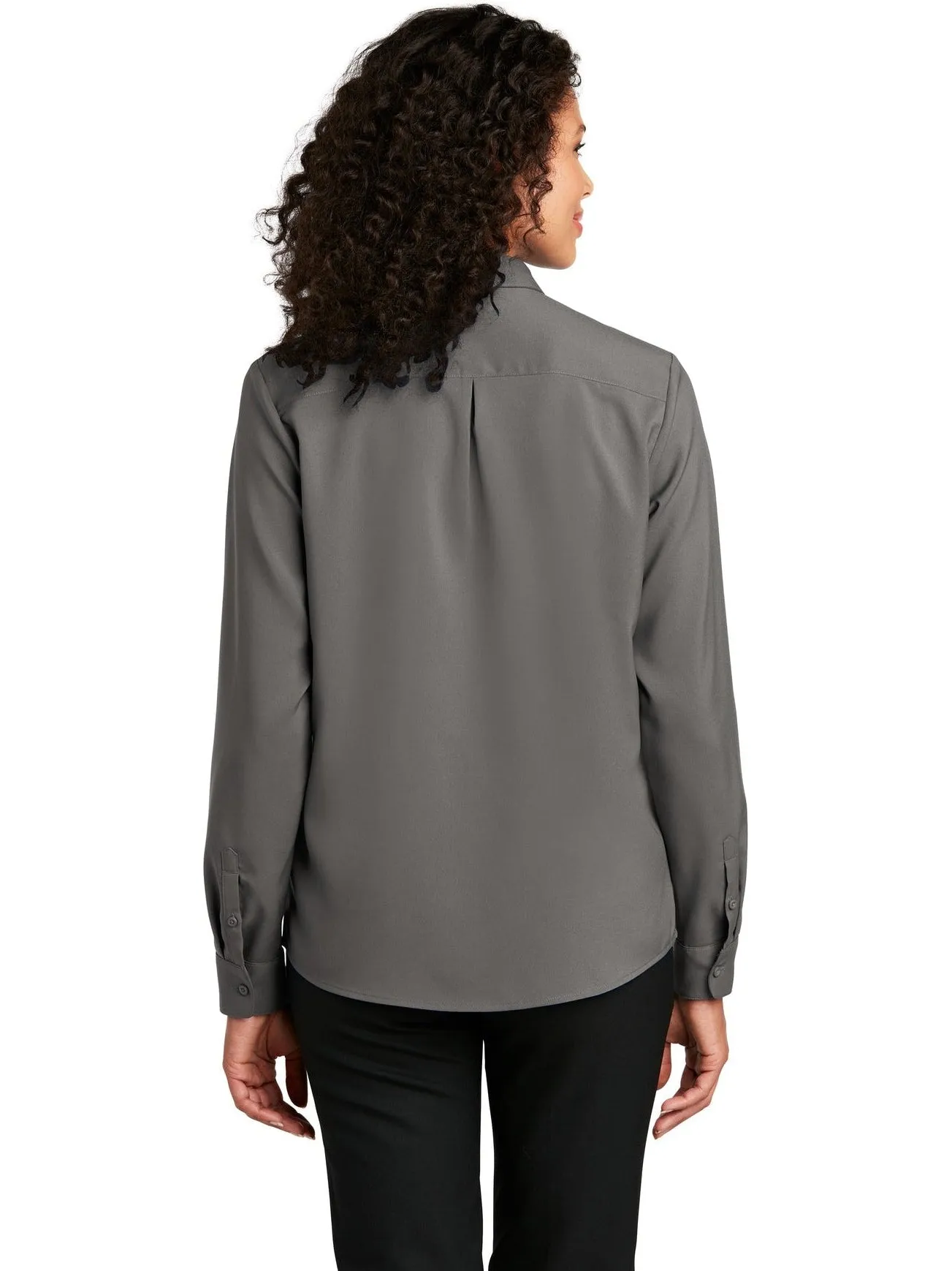 OUTLET-Port Authority Ladies Long Sleeve Performance Staff Shirt