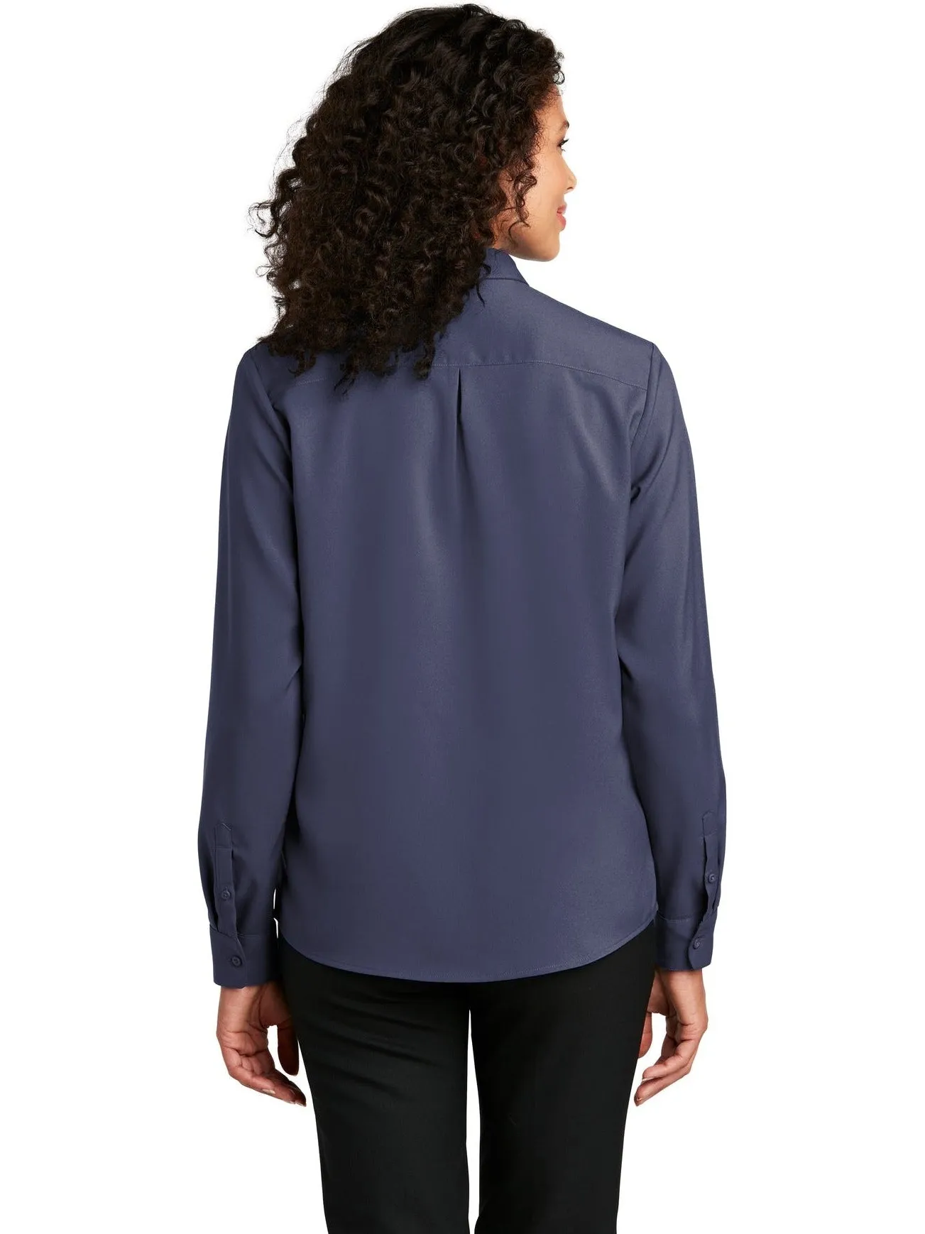 OUTLET-Port Authority Ladies Long Sleeve Performance Staff Shirt