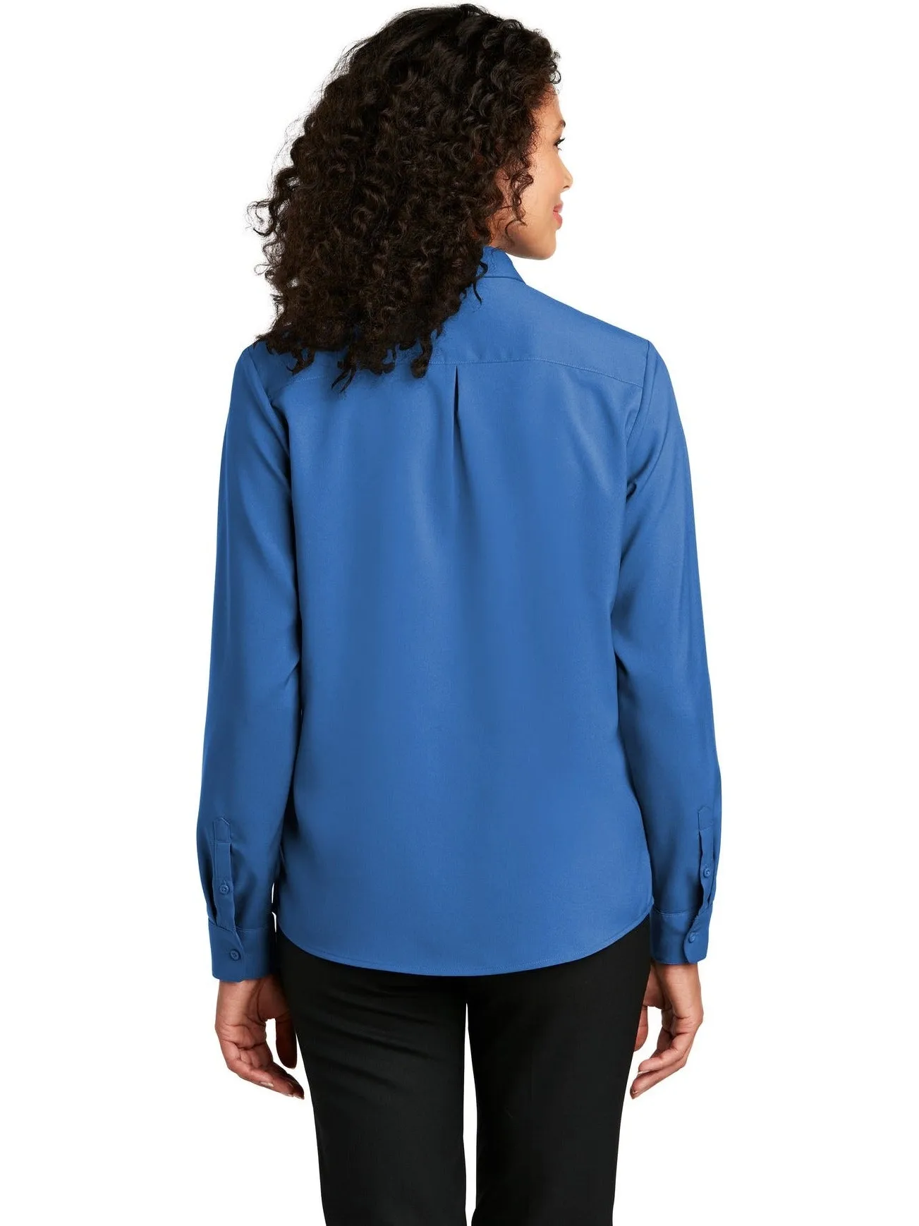OUTLET-Port Authority Ladies Long Sleeve Performance Staff Shirt