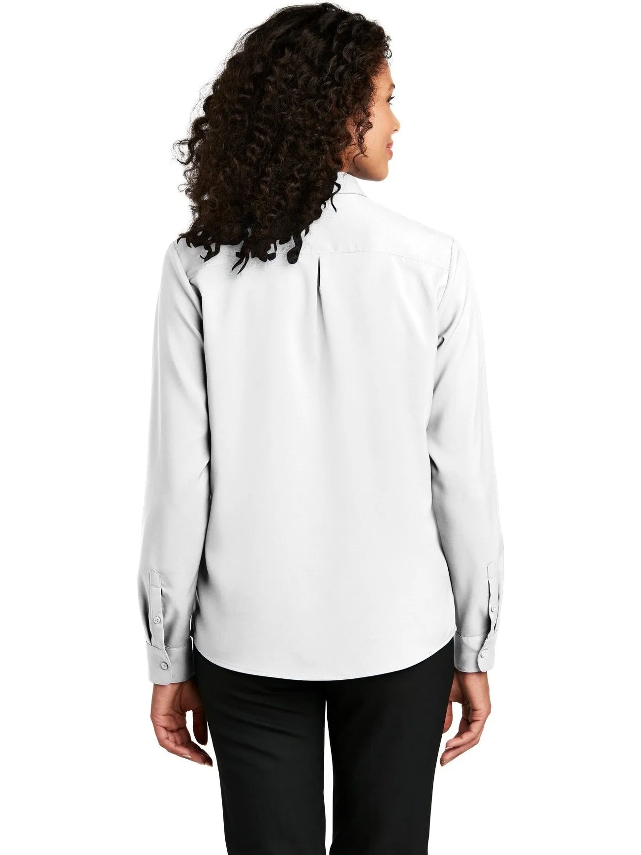 OUTLET-Port Authority Ladies Long Sleeve Performance Staff Shirt
