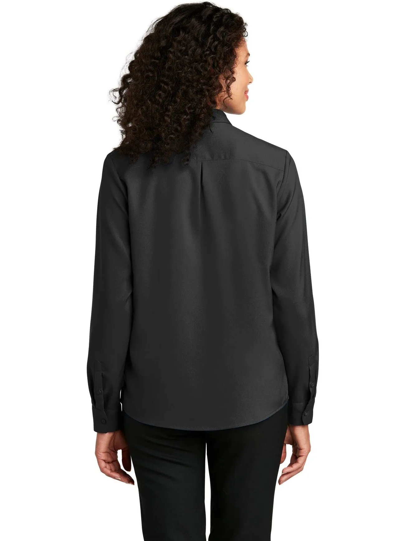 OUTLET-Port Authority Ladies Long Sleeve Performance Staff Shirt