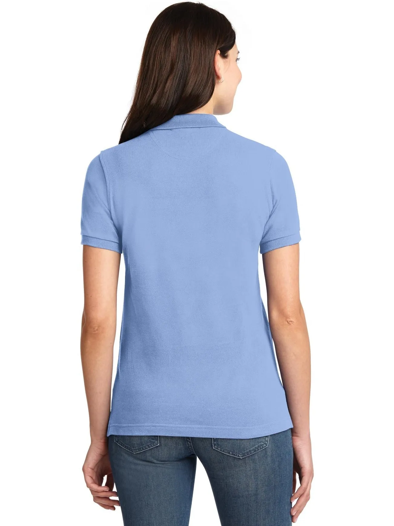 OUTLET-Port Authority Ladies Pique Knit Polo
