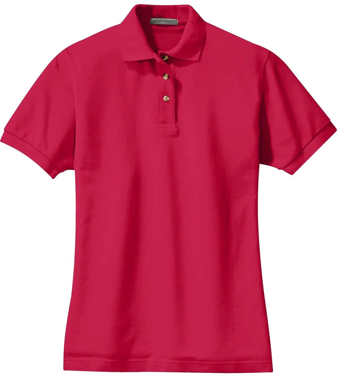 OUTLET-Port Authority Ladies Pique Knit Polo