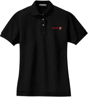 OUTLET-Port Authority Ladies Pique Knit Polo
