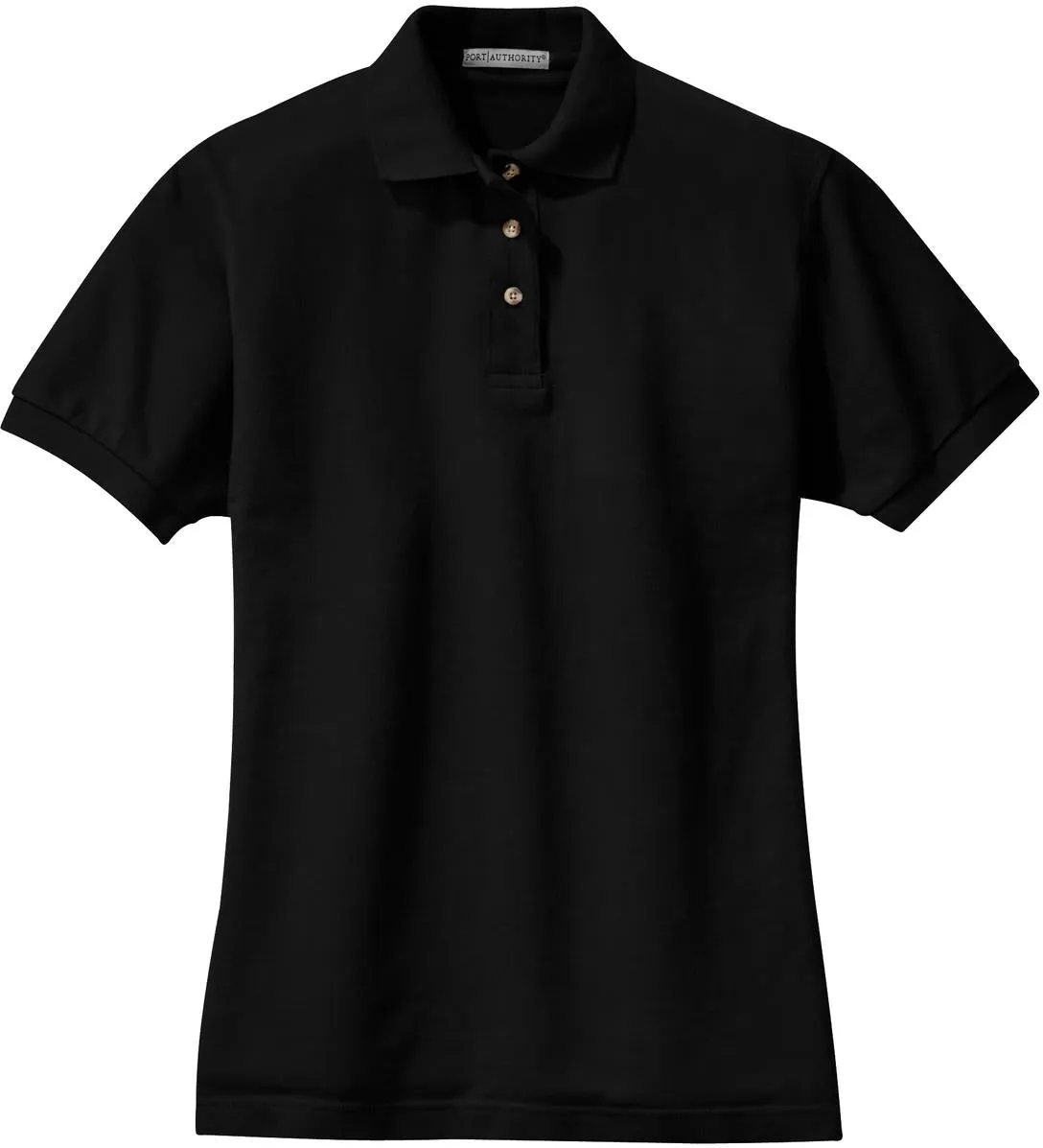 OUTLET-Port Authority Ladies Pique Knit Polo