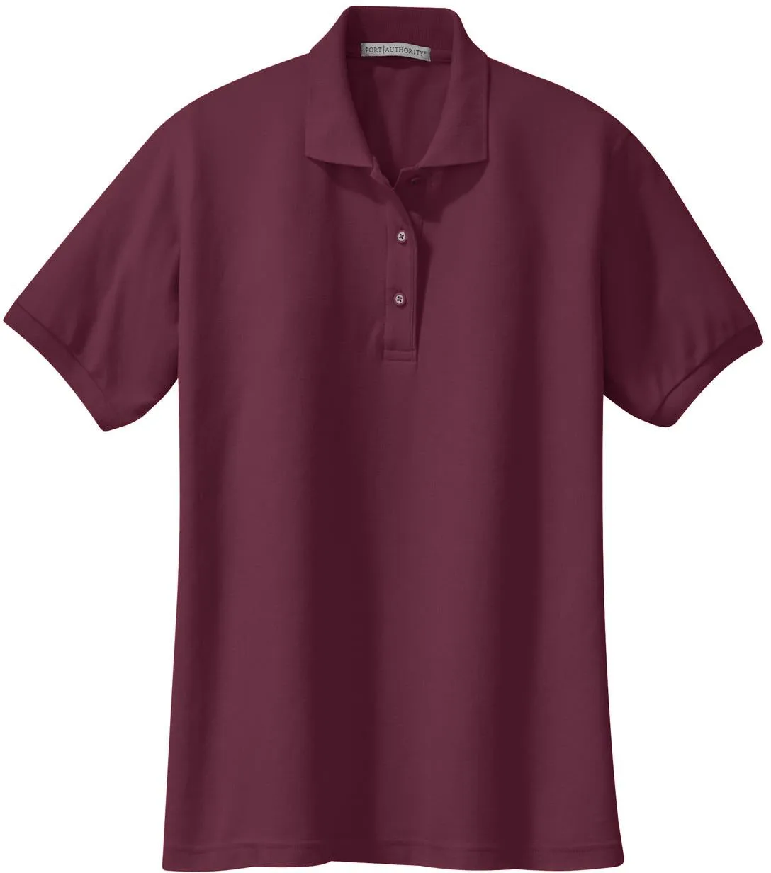OUTLET-Port Authority Ladies Silk Touch Polo