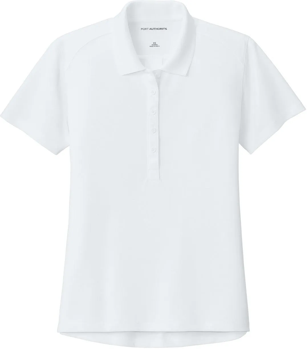 OUTLET-Port Authority Ladies Wearever Performance Pique Polo