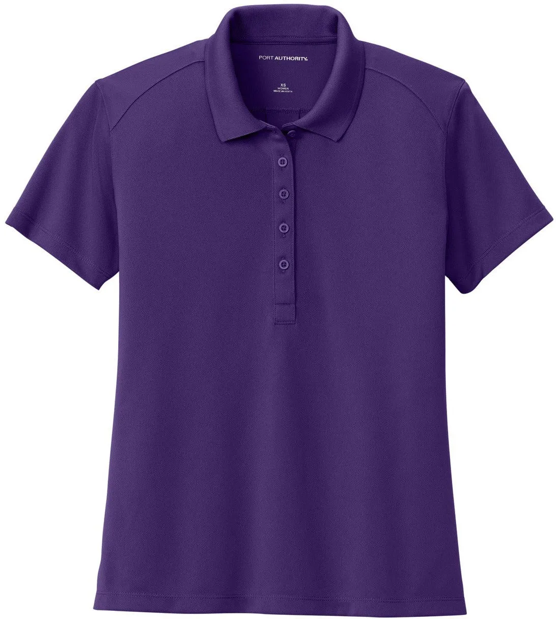 OUTLET-Port Authority Ladies Wearever Performance Pique Polo
