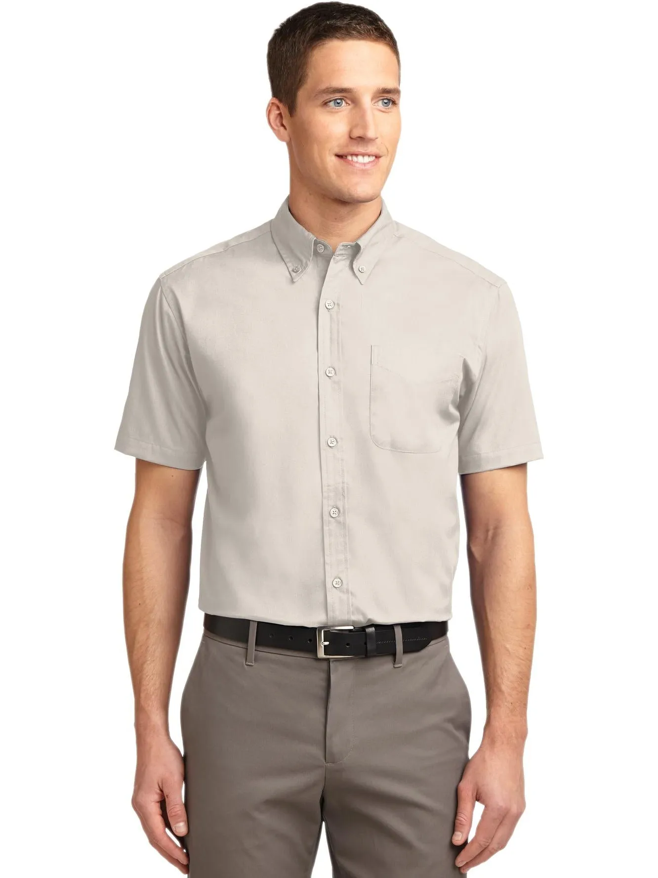 OUTLET-Port Authority Tall Short Sleeve Easy Care Shirt