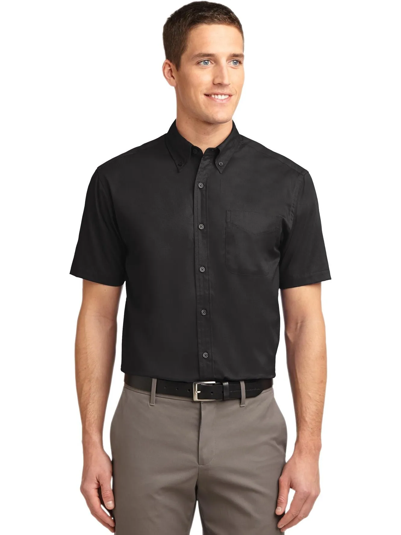 OUTLET-Port Authority Tall Short Sleeve Easy Care Shirt