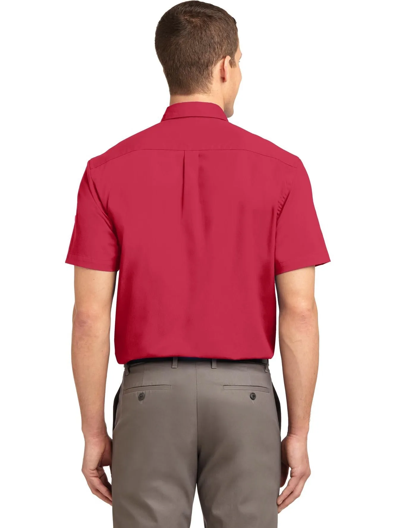 OUTLET-Port Authority Tall Short Sleeve Easy Care Shirt