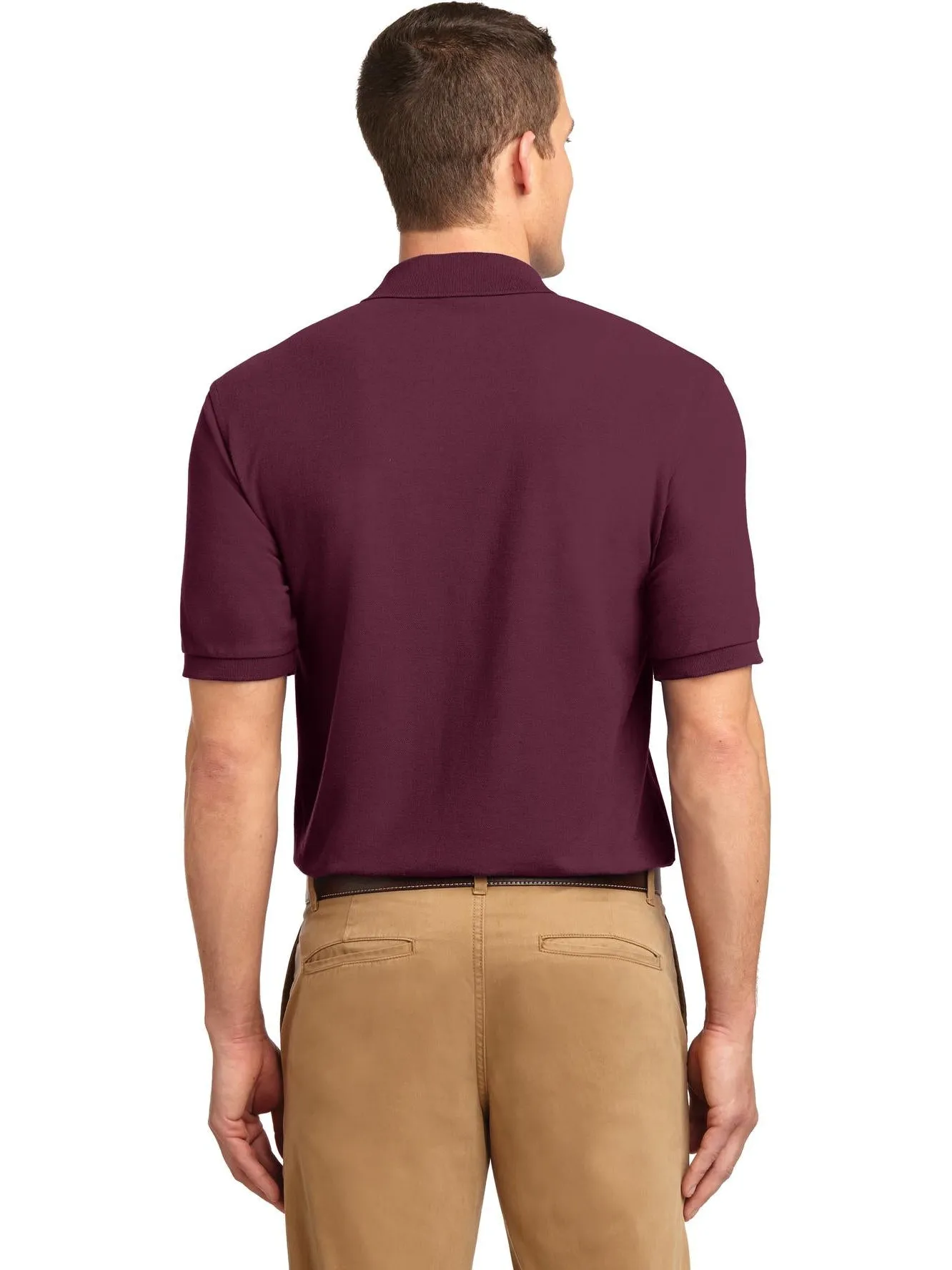 OUTLET-Port Authority Tall Silk Touch Polo Shirt