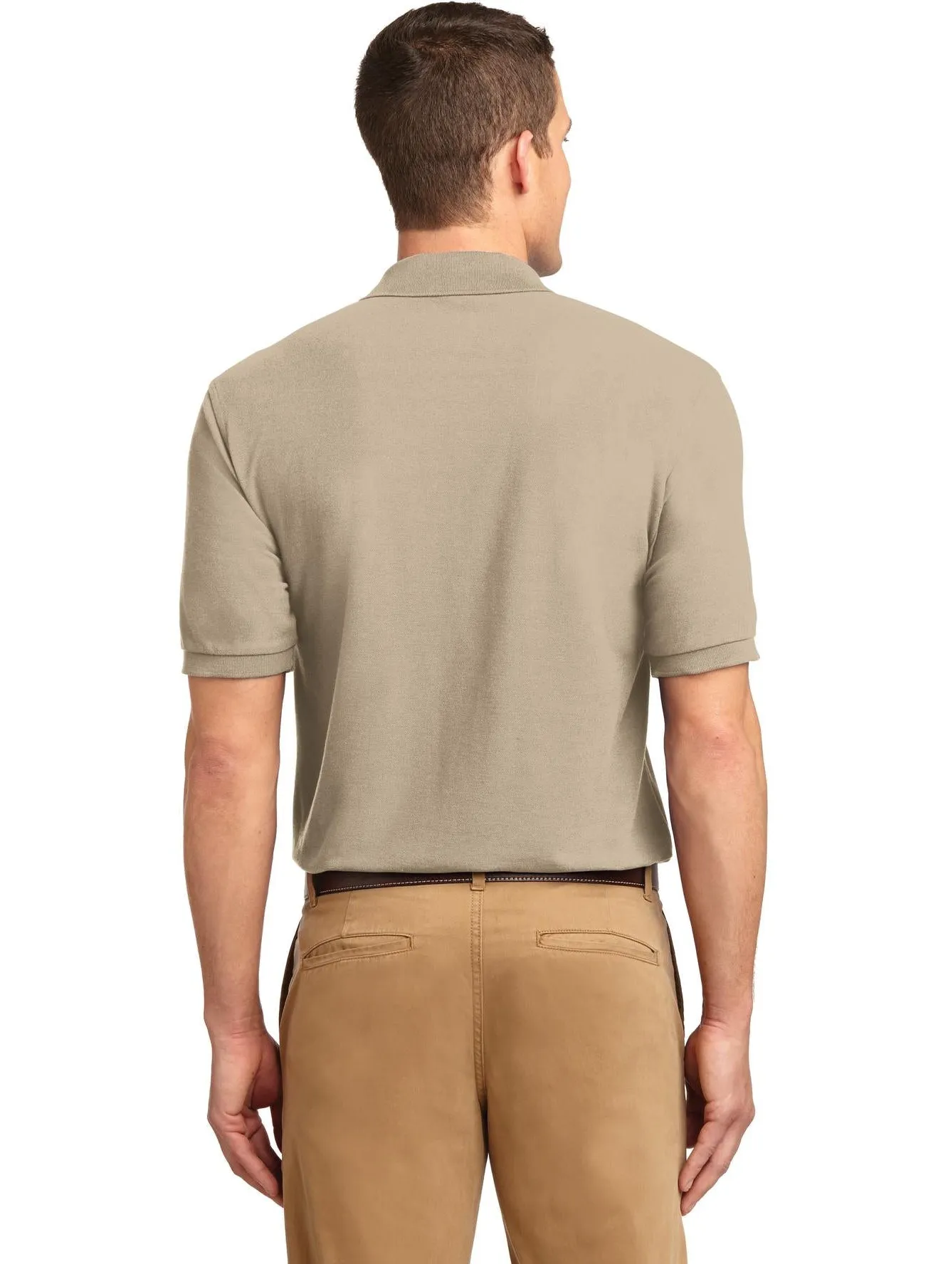 OUTLET-Port Authority Tall Silk Touch Polo Shirt