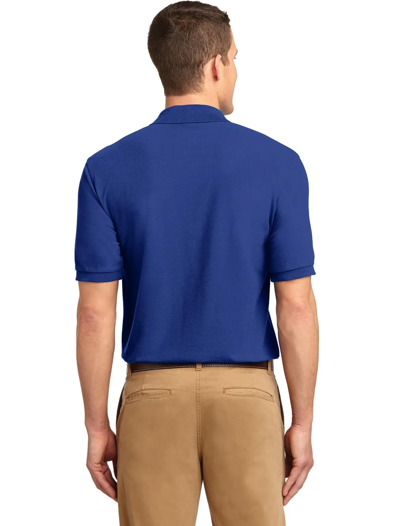 OUTLET-Port Authority Tall Silk Touch Polo Shirt