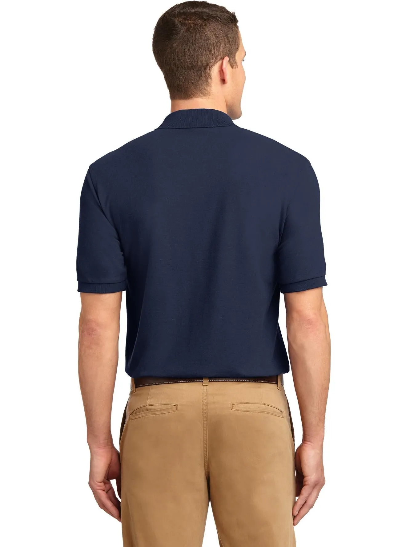 OUTLET-Port Authority Tall Silk Touch Polo Shirt