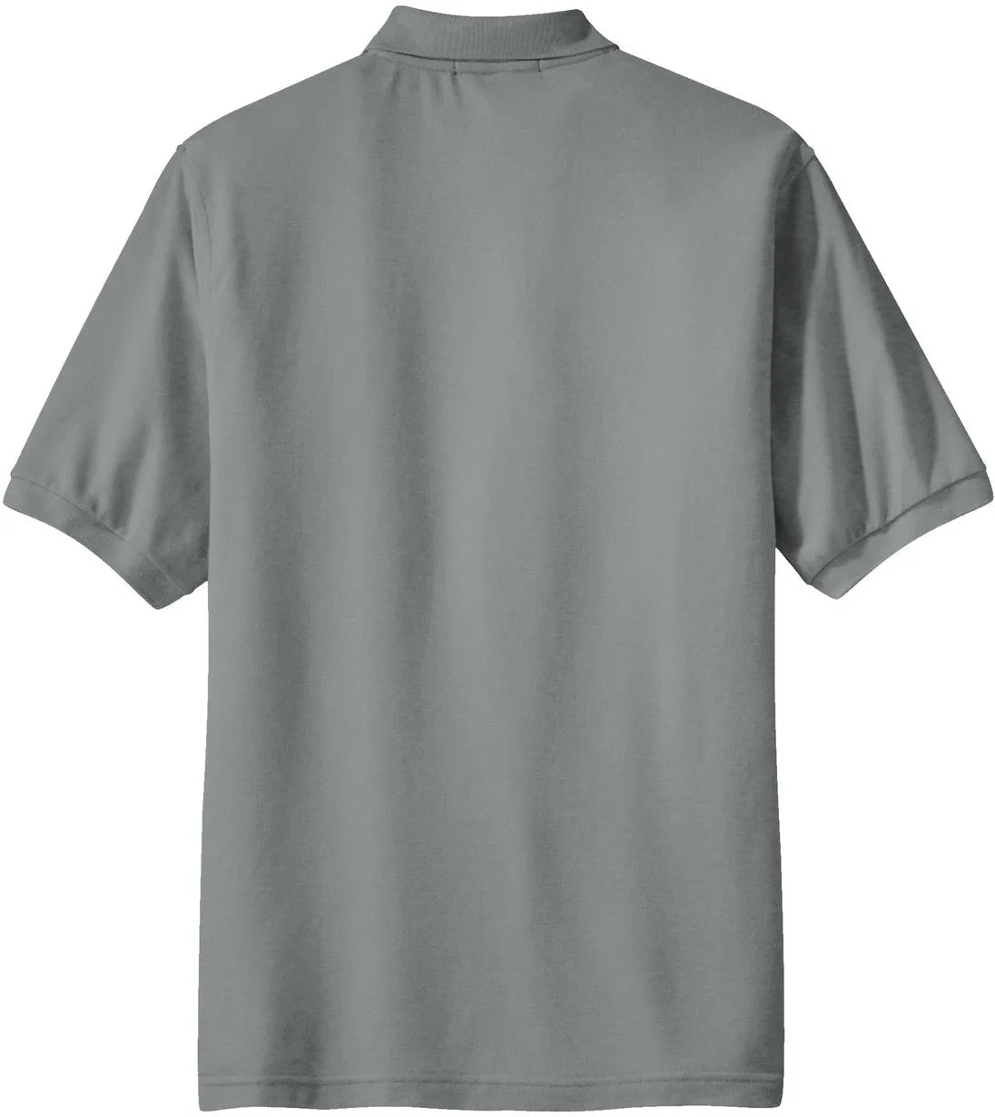 OUTLET-Port Authority Tall Silk Touch Polo with Pocket