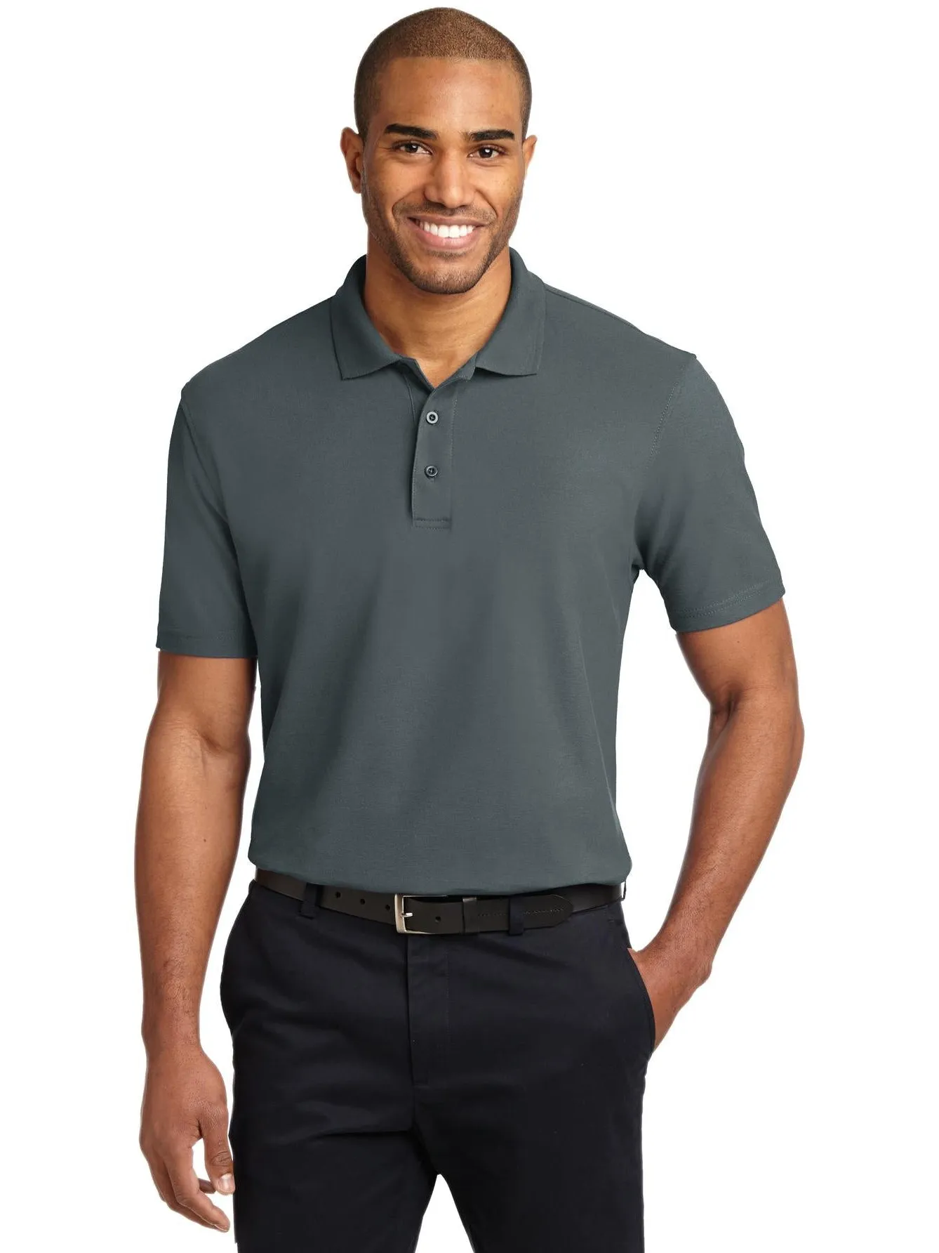 OUTLET-Port Authority Tall Stain-Resistant Polo Shirt