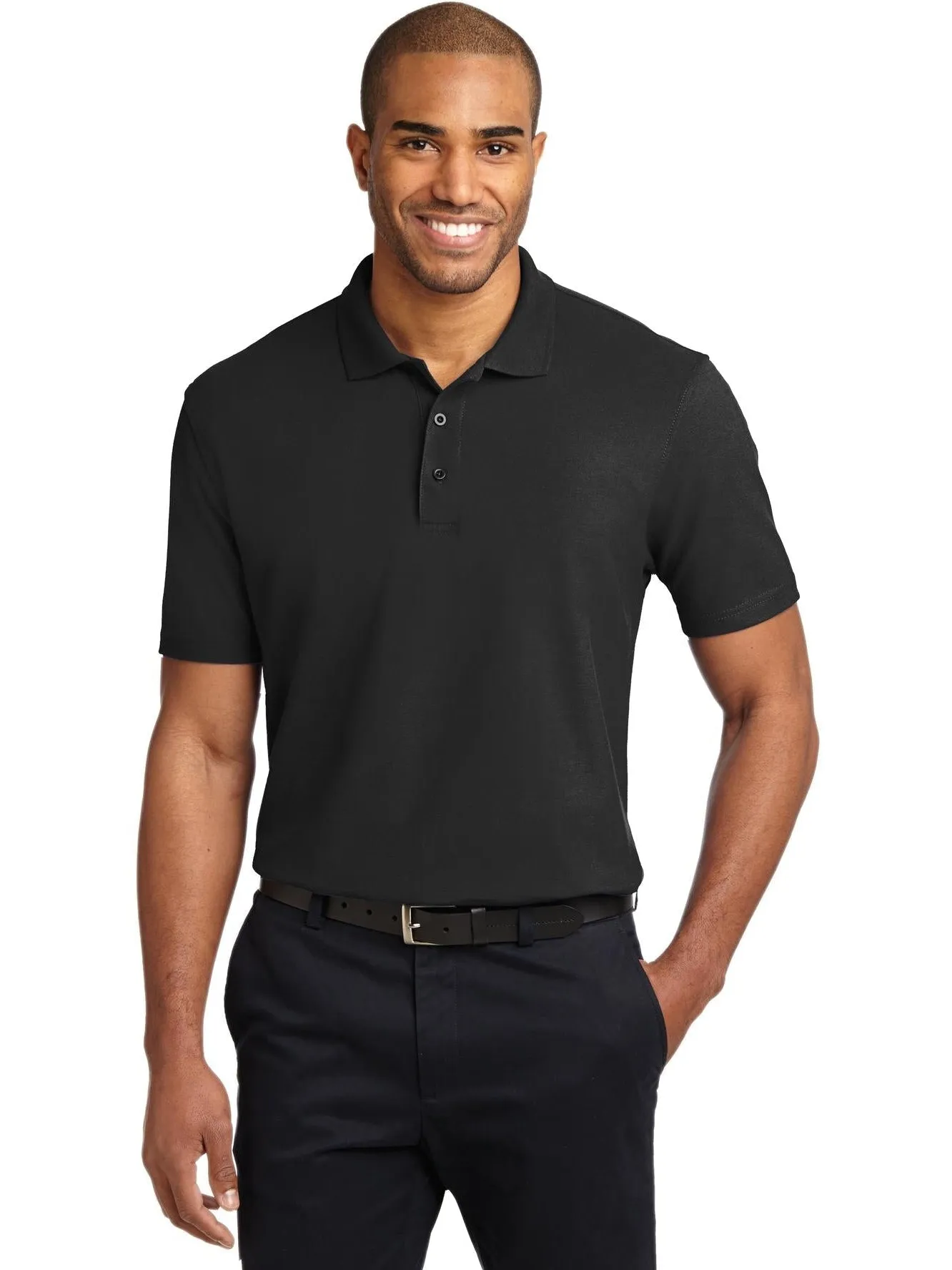 OUTLET-Port Authority Tall Stain-Resistant Polo Shirt