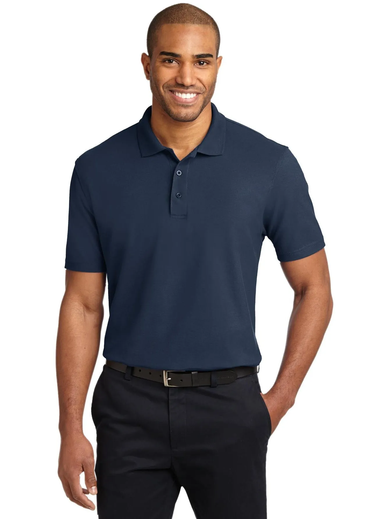 OUTLET-Port Authority Tall Stain-Resistant Polo Shirt