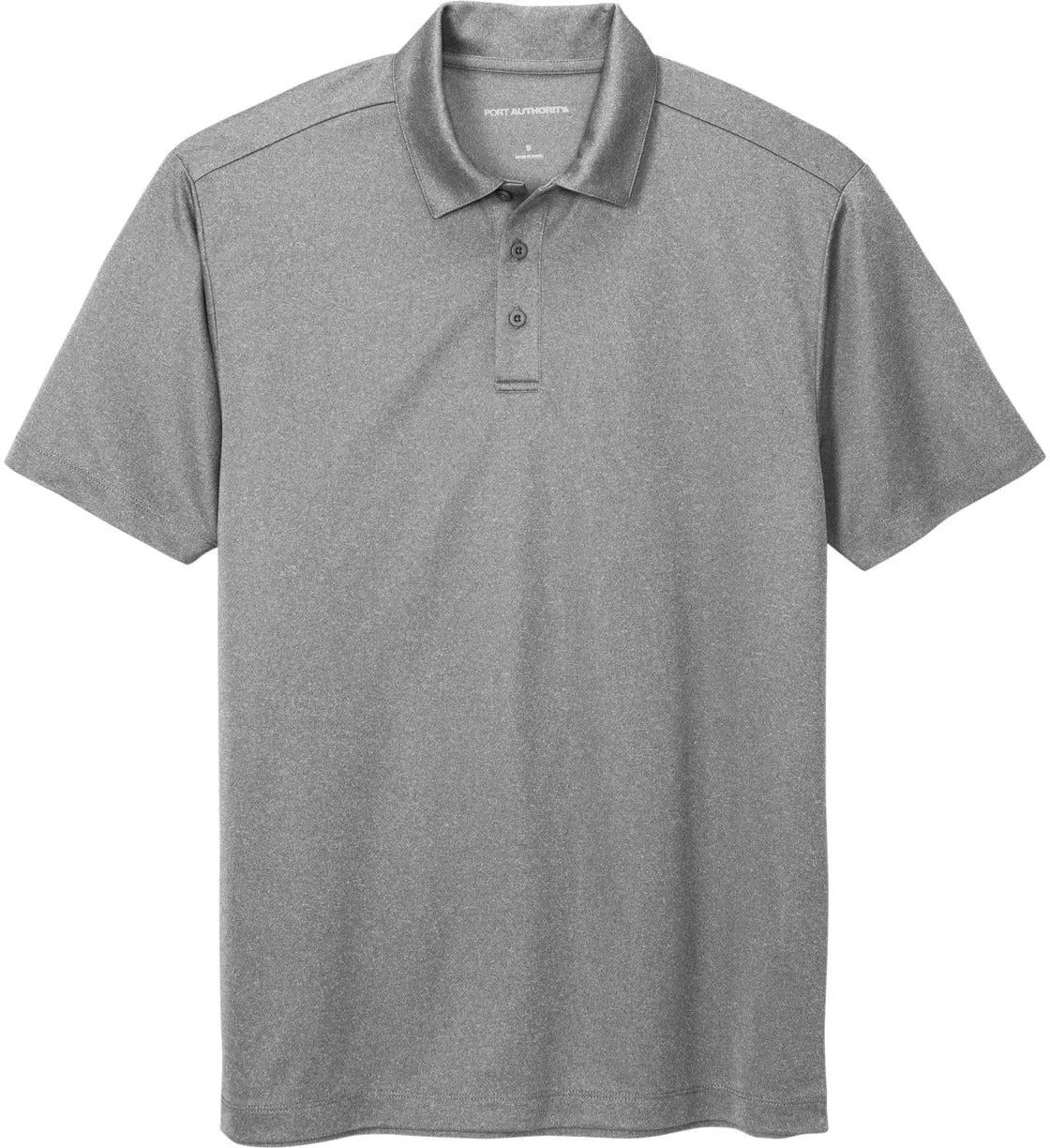 OUTLET-Port AuthorityHeathered Silk TouchPerformance Polo