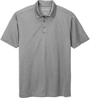 OUTLET-Port AuthorityHeathered Silk TouchPerformance Polo