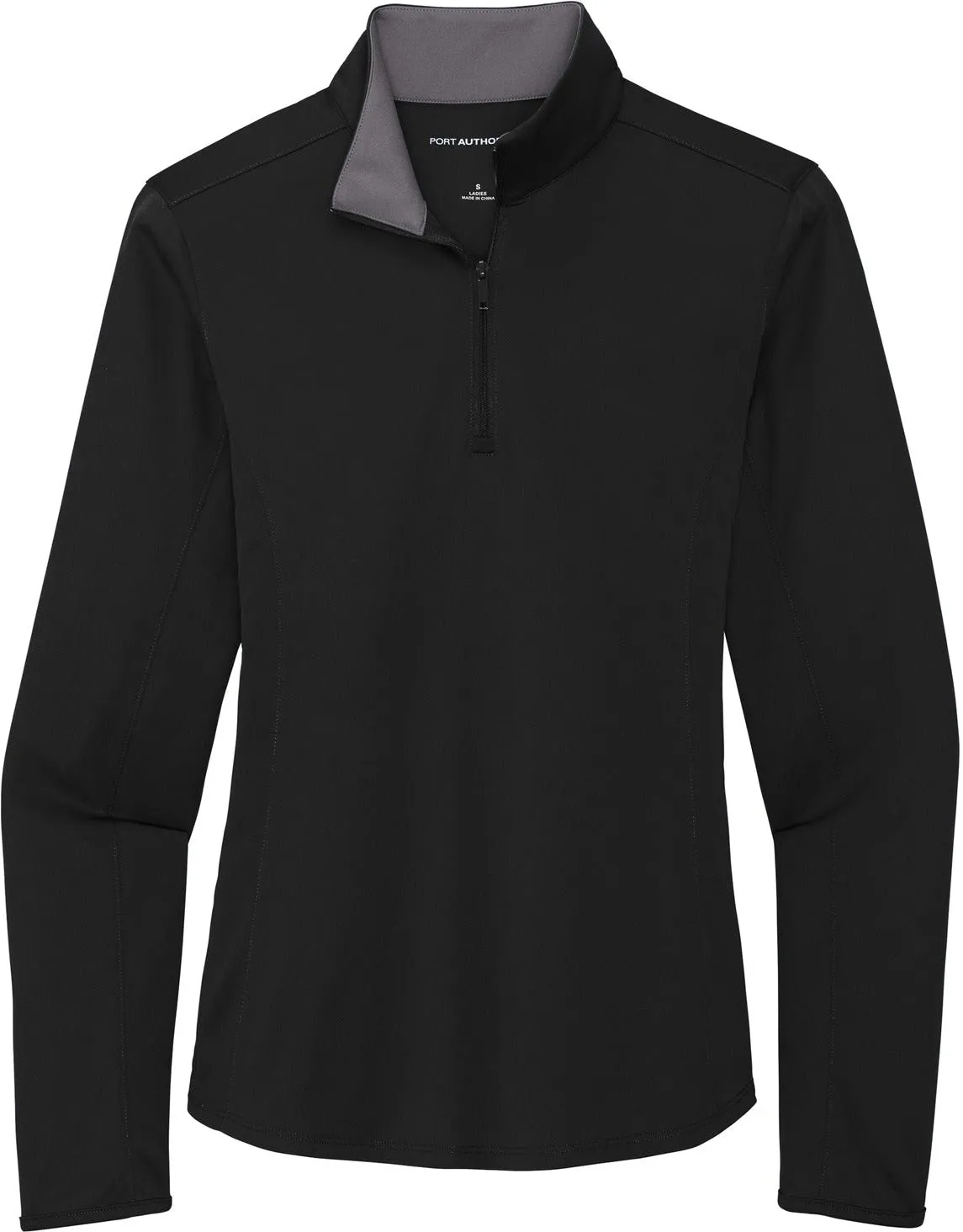 OUTLET-Port AuthorityLadies Silk TouchPerformance 1/4-Zip