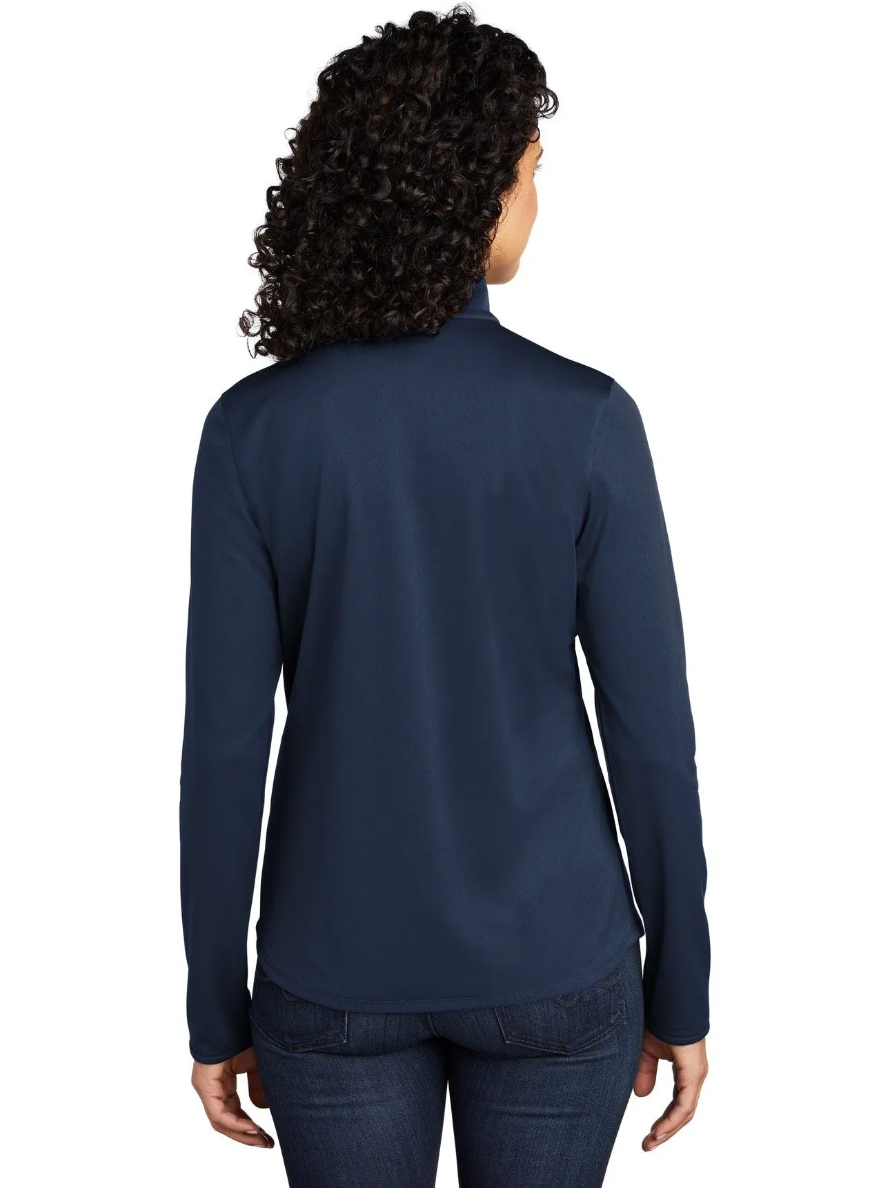 OUTLET-Port AuthorityLadies Silk TouchPerformance 1/4-Zip