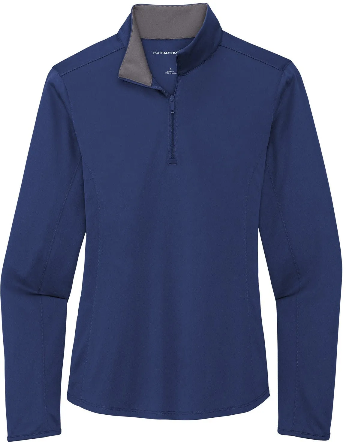 OUTLET-Port AuthorityLadies Silk TouchPerformance 1/4-Zip